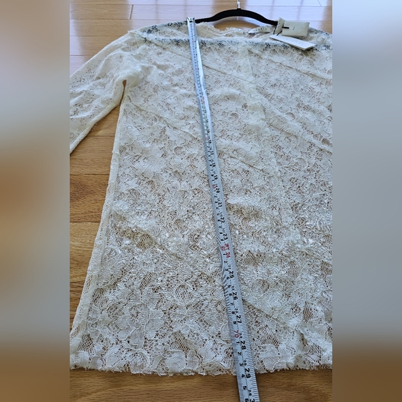 NWT sandro lace roundneck blouse - Picture 10 of 13